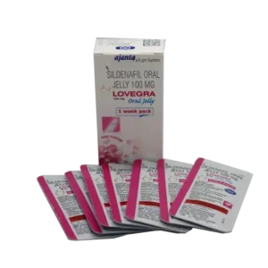 Alternative view of 女用果凍威而鋼 Lovegra Oral Jelly 100mg｜1盒7包-香港直營
