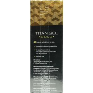 TITAN GEL 黃金加強版 | 正品俄羅斯進口 | 香港直營 - Image 3