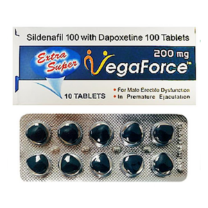 藍蝌蚪VegaForce印度藍鑽丨超強雙效增硬持久片 200mg 丨香港直營